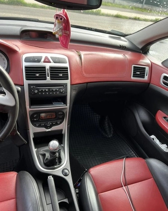 Peugeot 307 CC cena 7500 przebieg: 206343, rok produkcji 2005 z Łódź małe 497